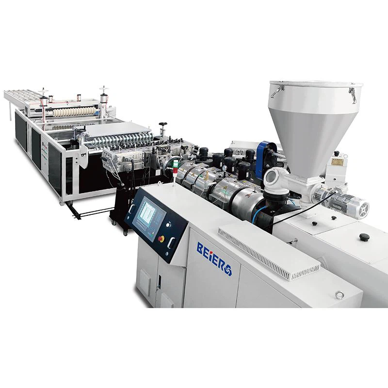 পিভিসি প্লাস এএসএ বা পিএমএমএ ছাদ টাইল এক্সট্রুশন লাইন